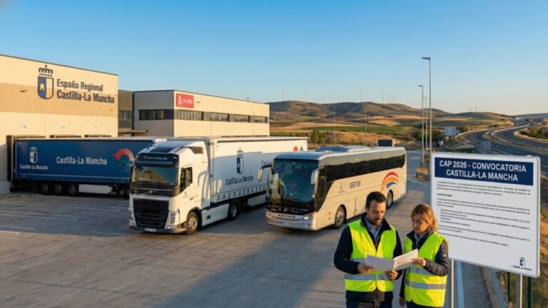 Castilla-La Mancha convoca seis pruebas para conductores profesionales